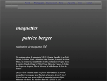 Tablet Screenshot of 3d-maquettes.com